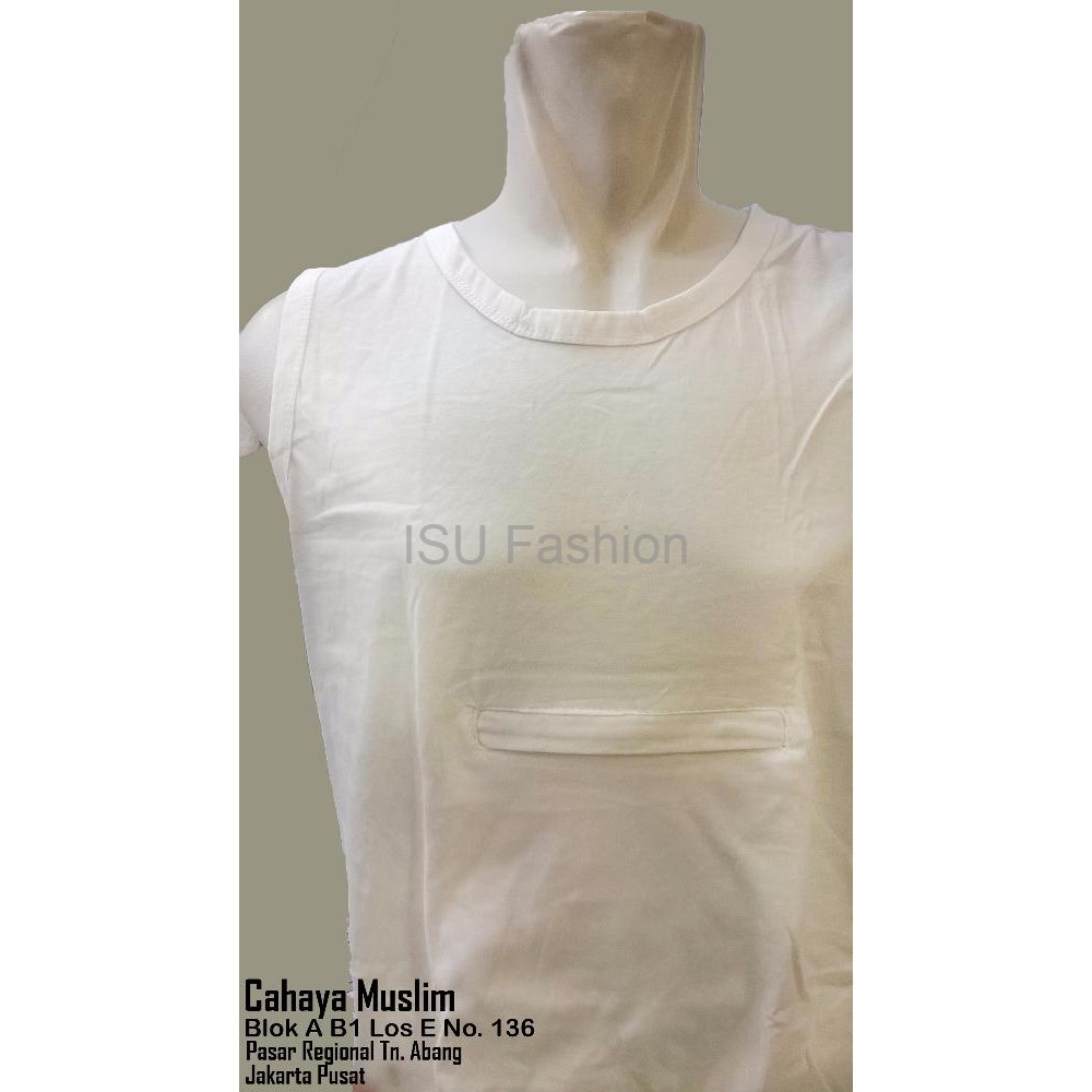 Kaos Oblong Tanpa Lengan Singlet PRIA