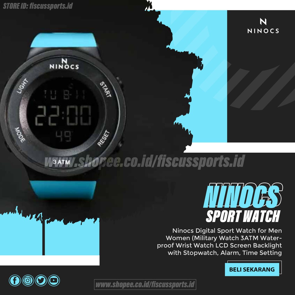 Jam Tangan Olahraga Pria NINOCS Sport - Asli & ORIGINAL
