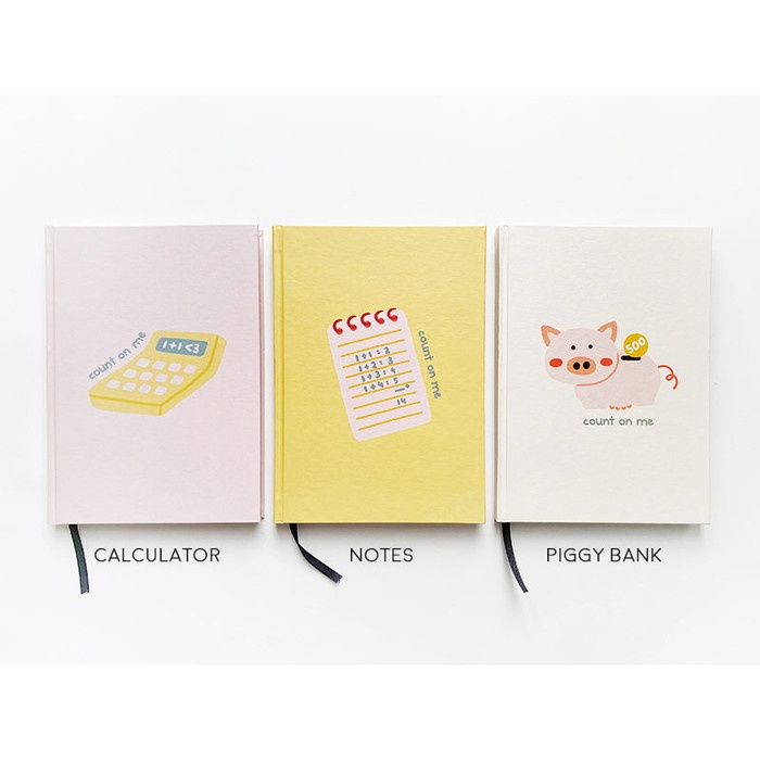 

[RESTOCK] Peekmybook Count on Me Financial Planner / Planner Keuangan - Calculator