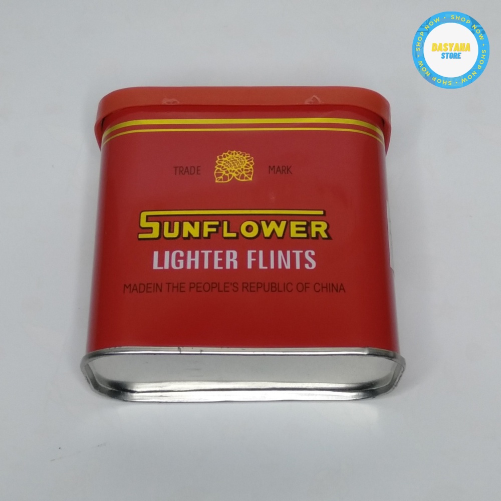 Batu Korek Api Sunflower | 100 buah | Model Korek Api Tokai