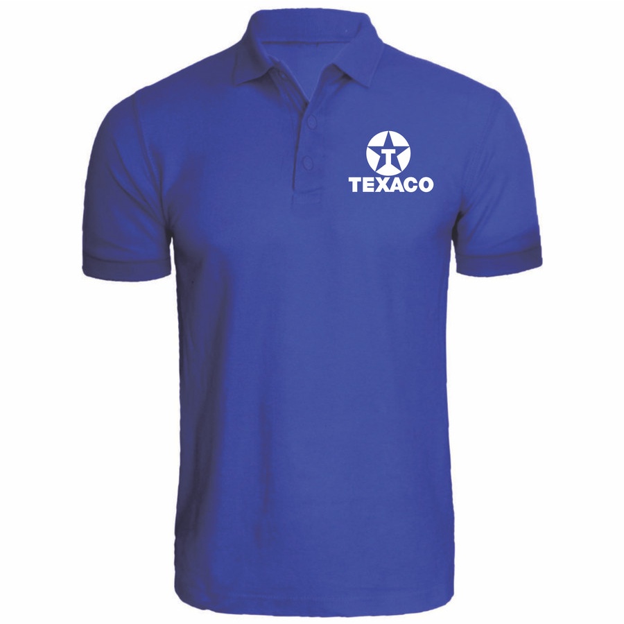 polo shirt texaco / baju kerah texaco premium