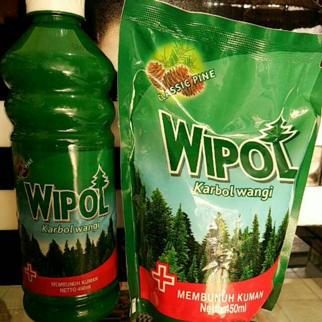 Wipol Classic Pine Karbol Wangi 450ml | Shopee Indonesia