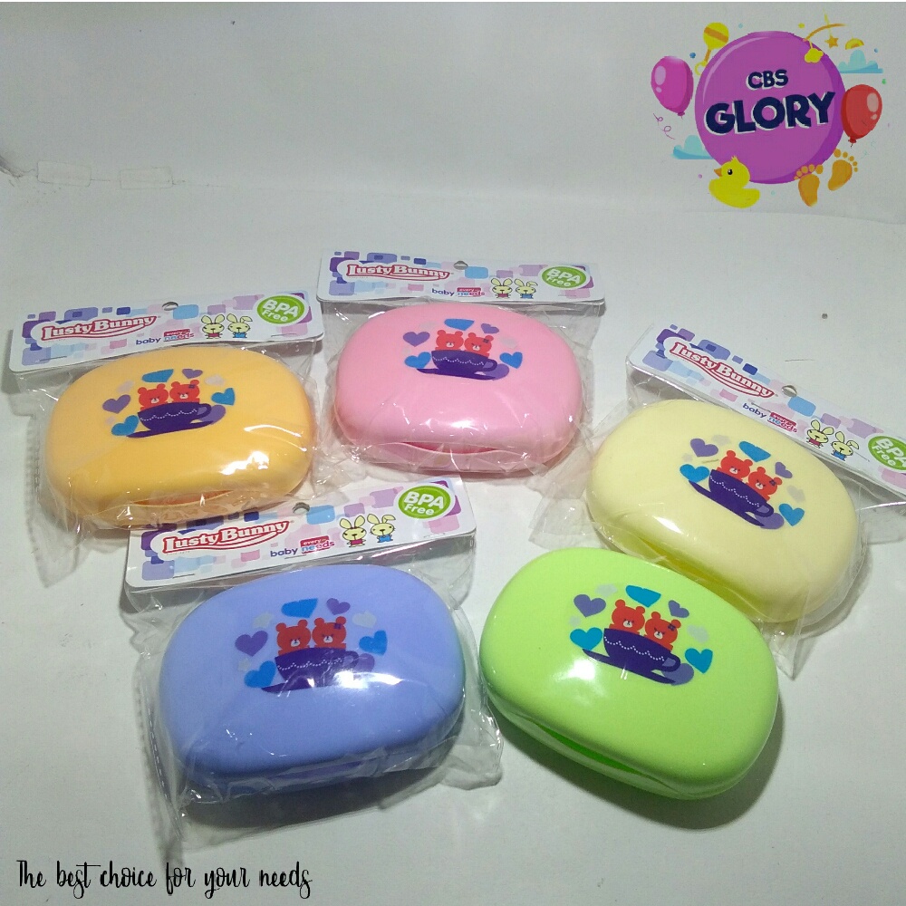 Lusty Bunny Tempat Sabun TB-1542 Bahan Plastik Anti Pecah dan BPA Free