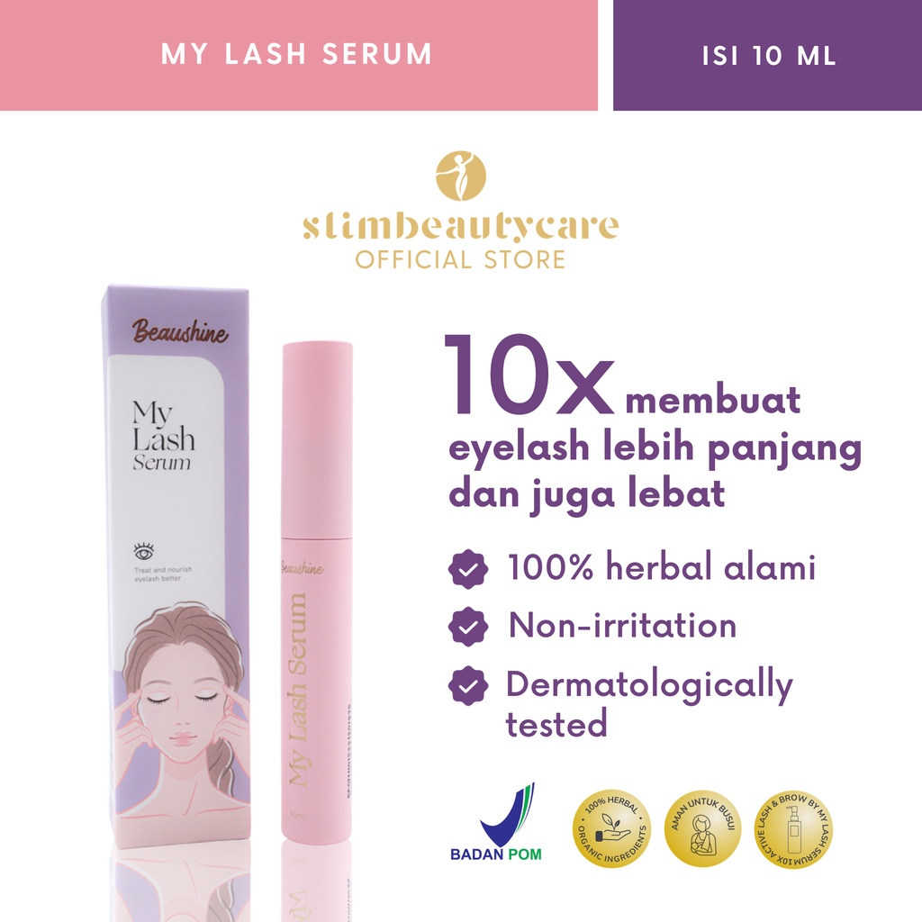 MY LASH SERUM (EYELASH/BULU MATA SERUM, MENEBALKAN BULU MATA &amp; ALIS)