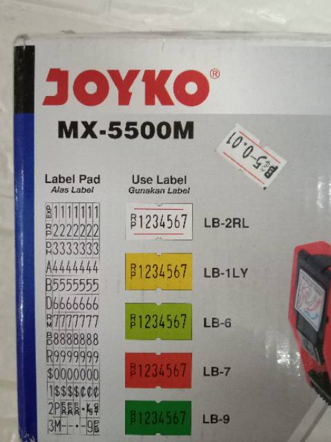 Alat/label harga/ buat kasih harga