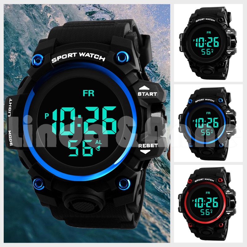 [COD] Jam Tangan Sport Digital Pria Casual / Sport Watch Digital Men