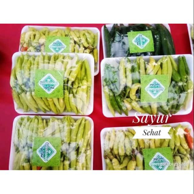 

Jual sayuran organik alami (Cabai)