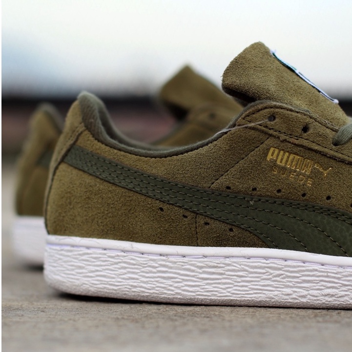 SHOES PRIA SUEDE ARMY PREMIUM QUALITY