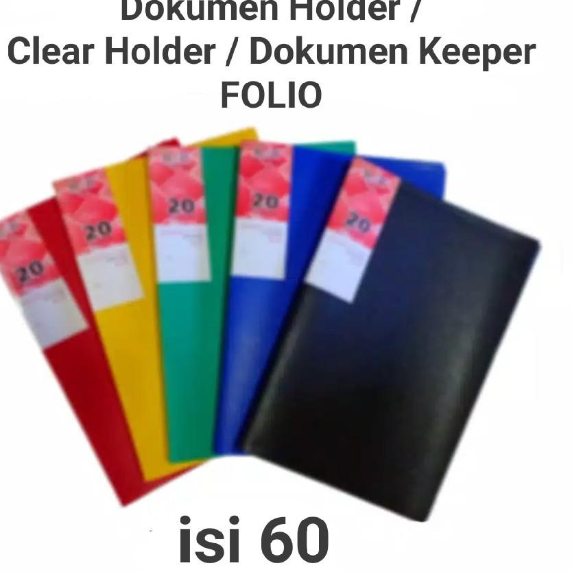 

Pasti Murah MAP DOKUMEN HOLDER ISI 60 POCKET / DOKUMEN KEEPER / CLEAR HOLDER / DISPLAY BOOK FOLIO