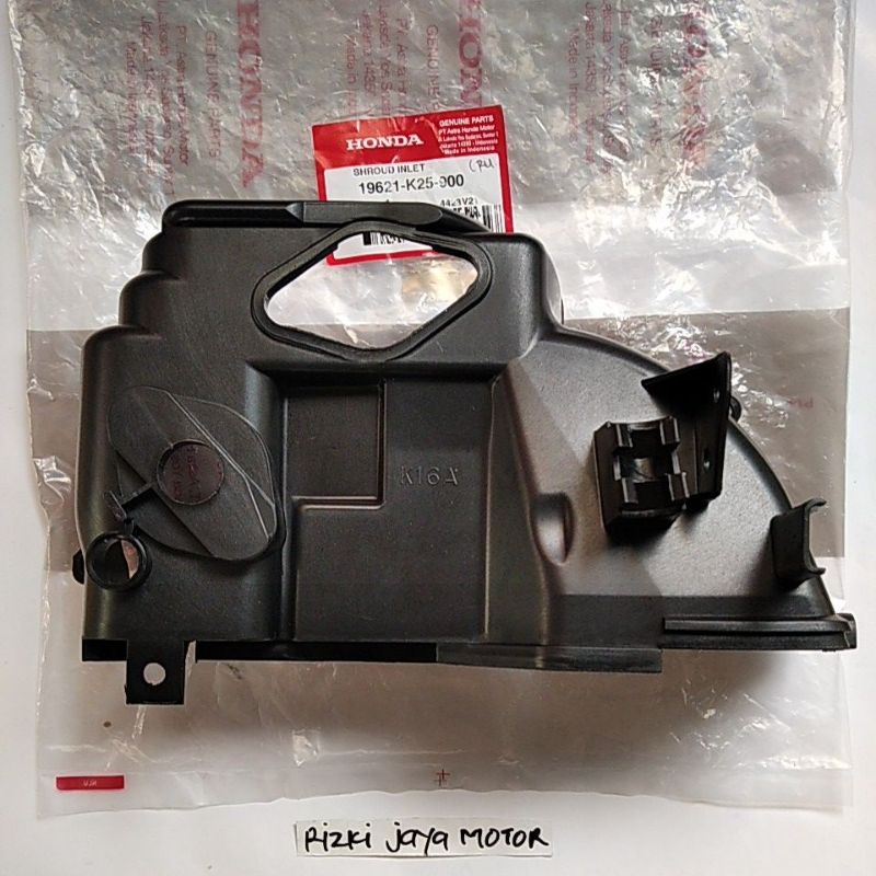 Shround inlet cover tutup ATAS head blok mesin beat fi scoopy fi vario fi 110 fi 19621-K25-900 asli 