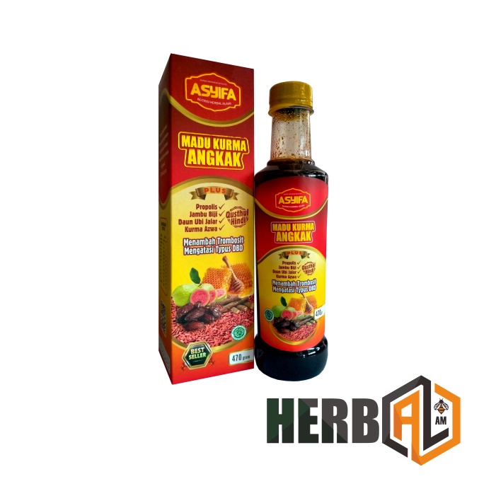 Madu Kurma Angkak Plus Qusthul Hindi Asyifa ASLI