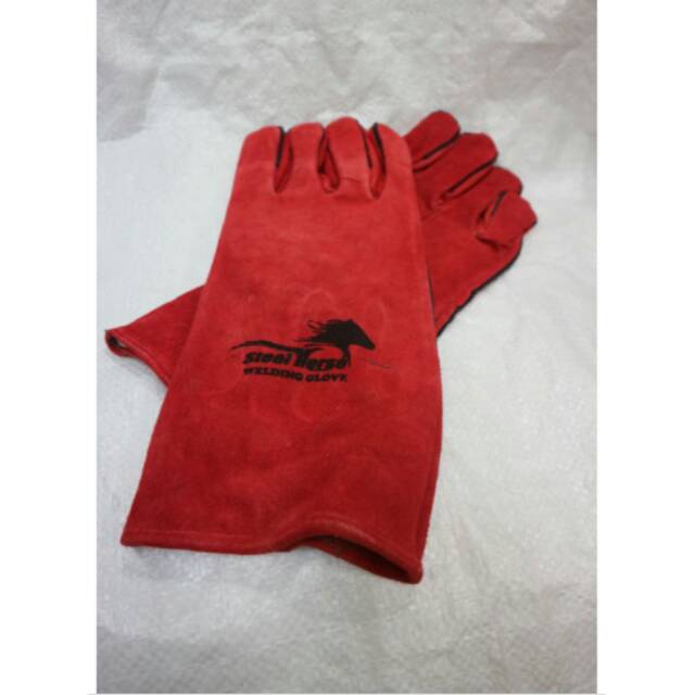 Sarung tangan lass - steel horse welding glove