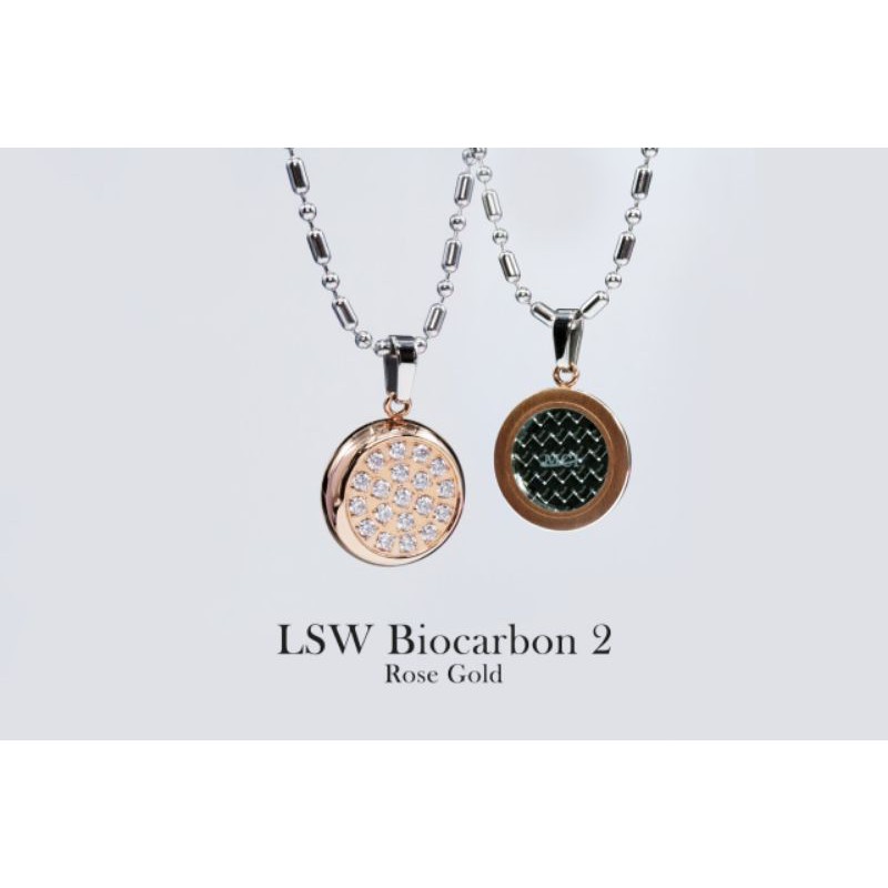 KALUNG KESEHATAN MCI ORIGINAL/LSW BIOCARBON ROSE GOLD