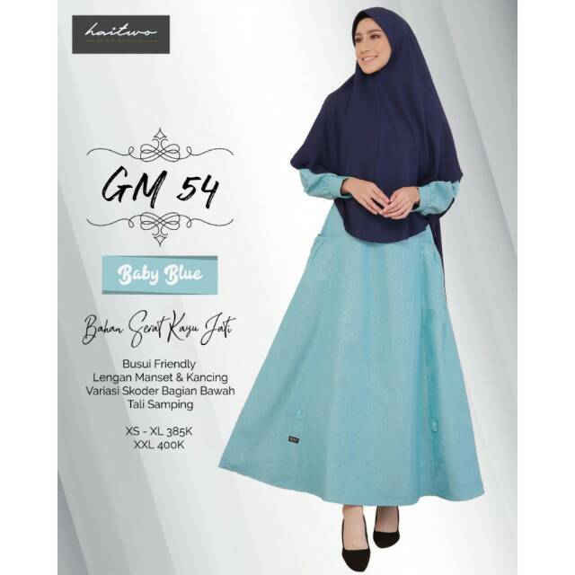GAMIS HAITWO GM 54 - GAMIS REMAJA TERBARU