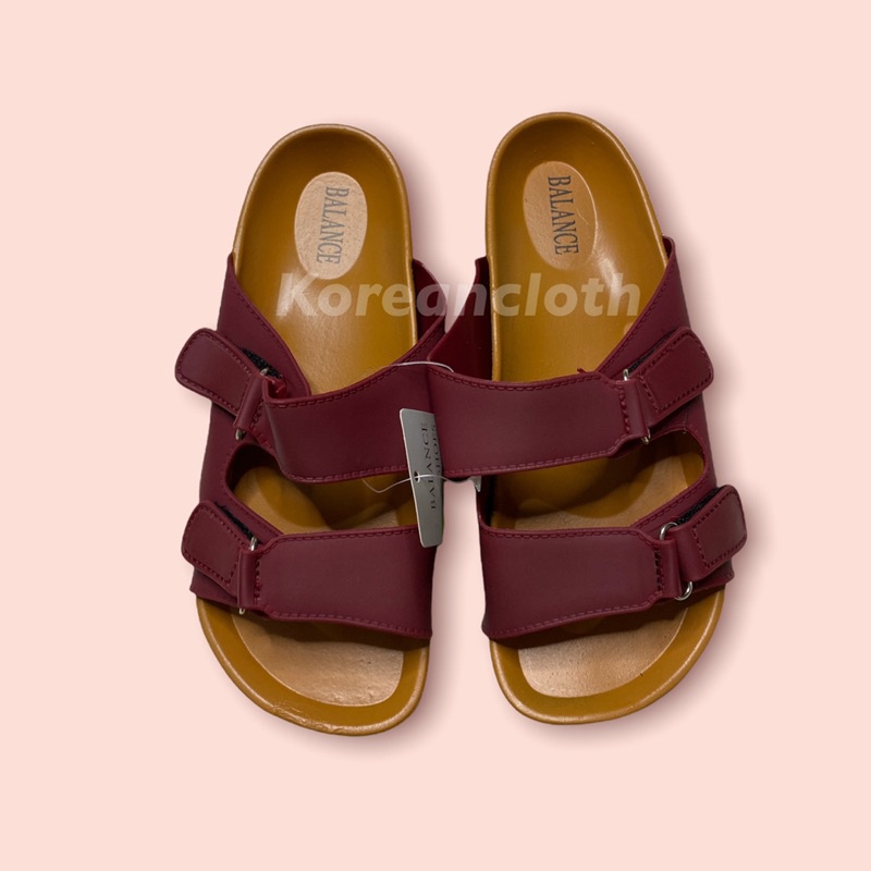 BALANCE 2187-1 SANDAL SLOP PEREMPUAN SANDAL IMPORT KARET TERMURAH