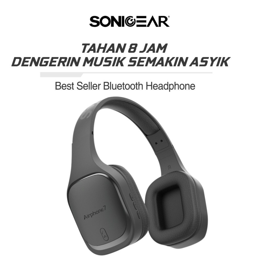 Headset SonicGear Airphone 7 Bluetooth 5.0 - Headphone Airphone 7