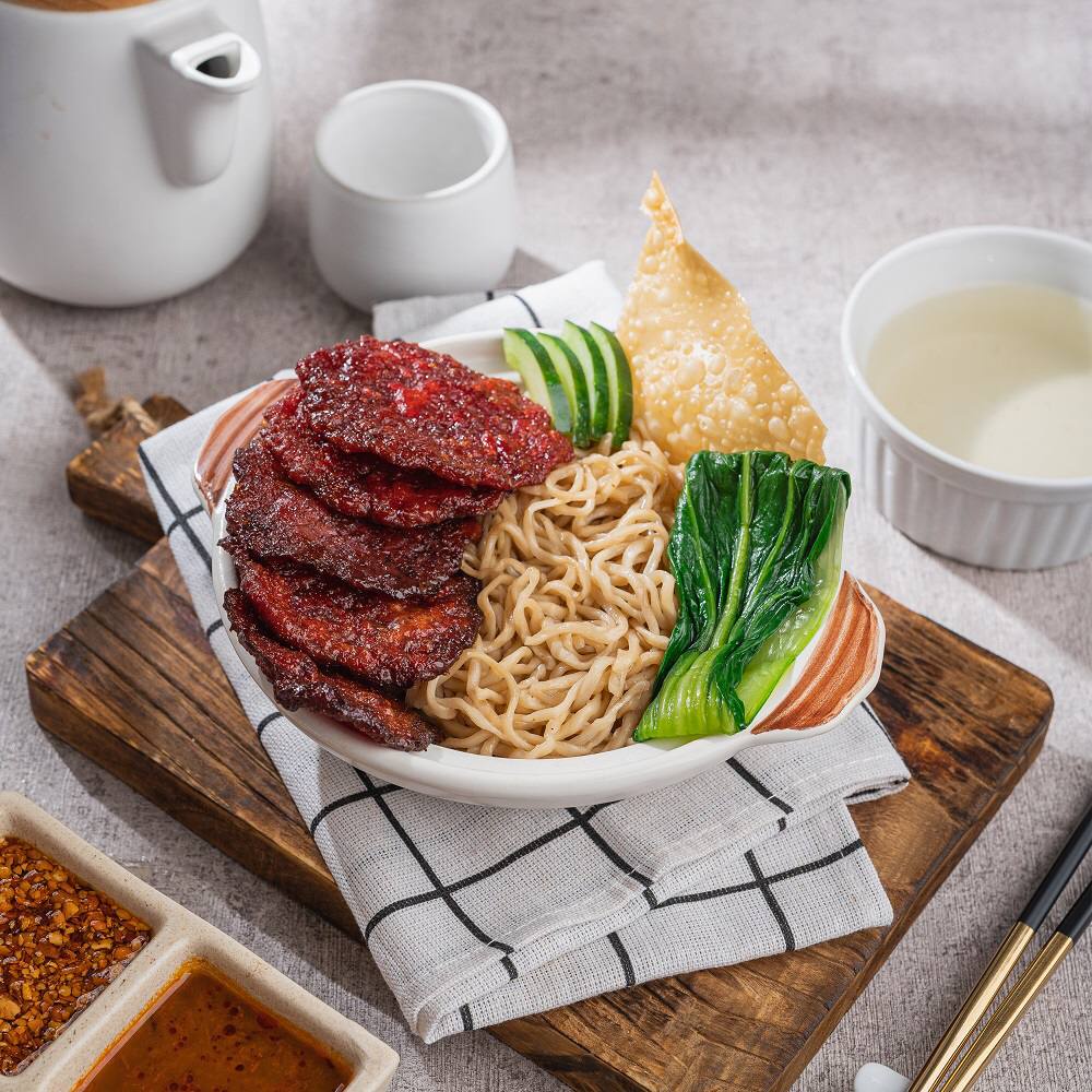 FROZEN | Mie Bakmi Dendeng Singapore | Noodle with Fried Singapore Jerky
