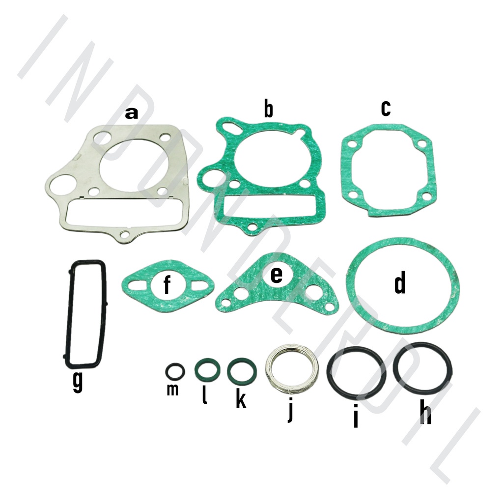 Gasket-Paking-Packing Top-Set-Topset Supra X 100 &amp;  Grand  &amp; Win &amp; Impressa