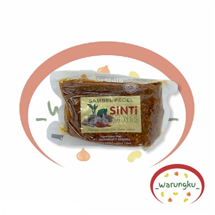 

sambal-aneka- sambal pecal sinti bumbu 100gr pecel -aneka-sambal.