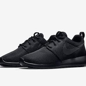 [[[ TERSEDIA COD ]]] NIKE ROSHE RUN ORIGINAL FULL BLACK