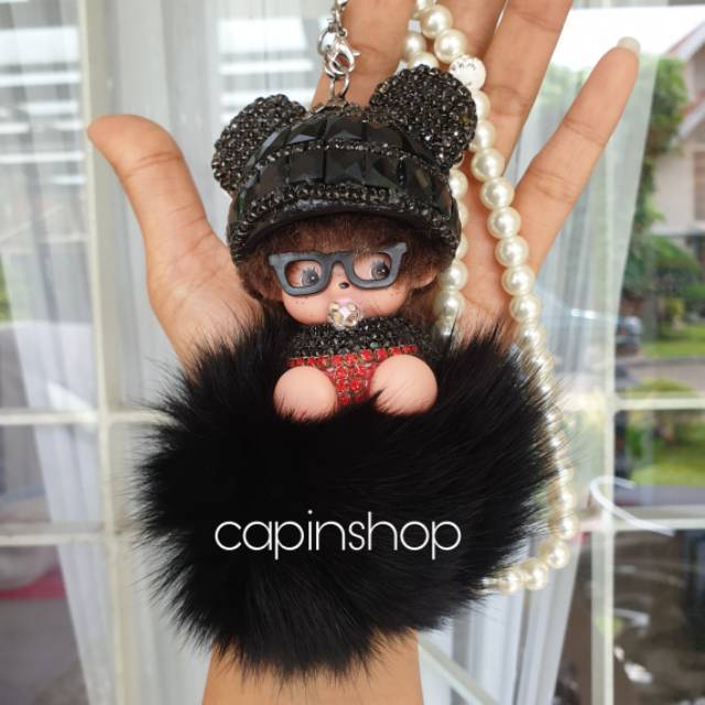 Hiasan gantung monchici mickey