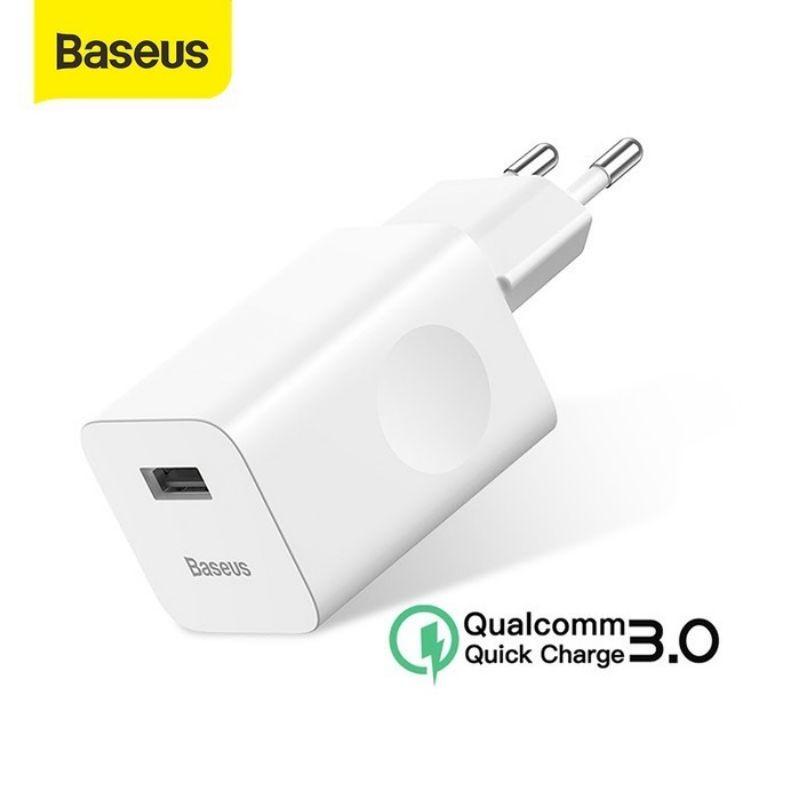 Baseus Charger 24W Quick Charger Qualcomm 3.0 Amp USB Fast Charging | Charger Fast Charging Baseus