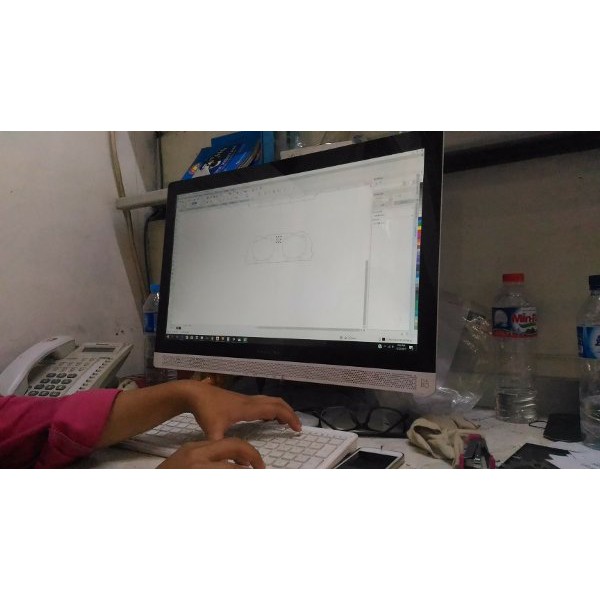 braket lampu projie untuk vario 150 led