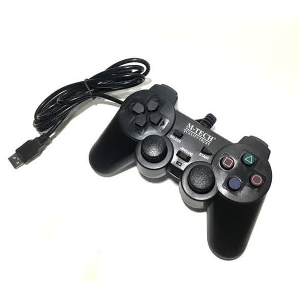 M-Tech Gamepad Stick PS Single Hitam - USB