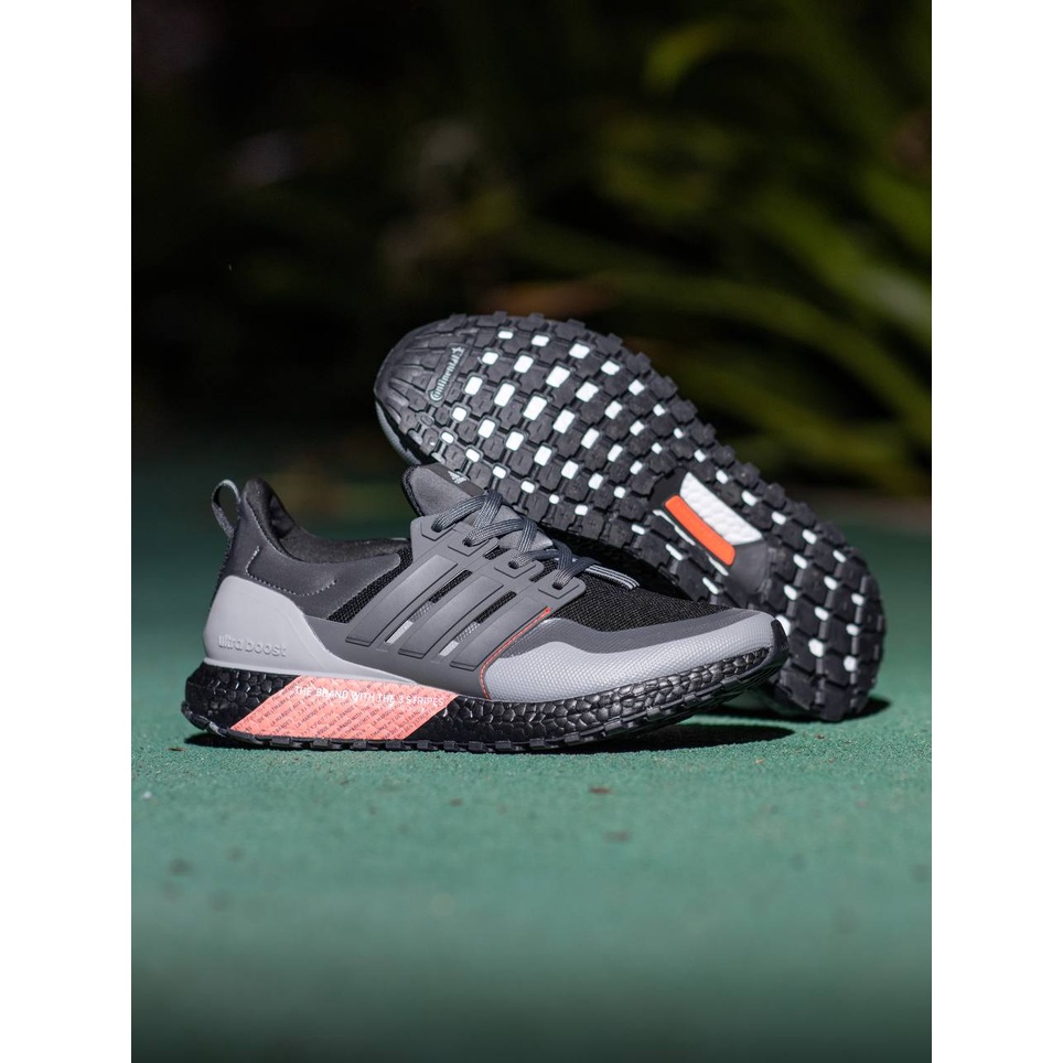 ADIDAS ULTRA BOOST ORIGINAL ALL TERRAIN BLACK GREY PINK - SEPATU ADIDAS ULTRA BOOST ORIGINAL 100% / 