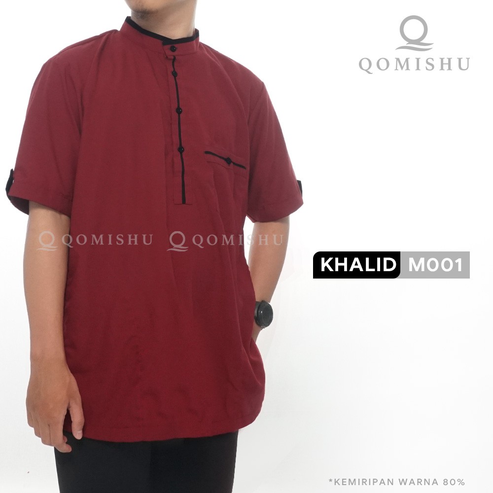 QOMISHU Kurta Koko Pria ORIGINAL KHALID