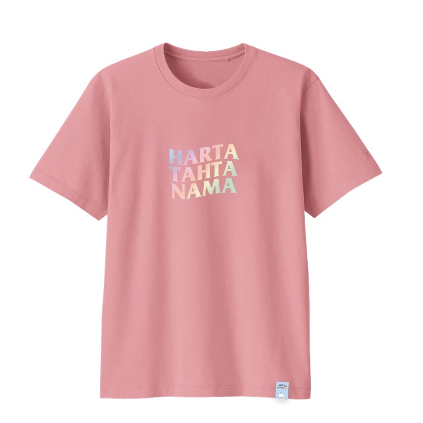 Kaos HARTA TAHTA Anak dan Dewasa Bahan Katun Combed 30s Gratis Sablon Nama