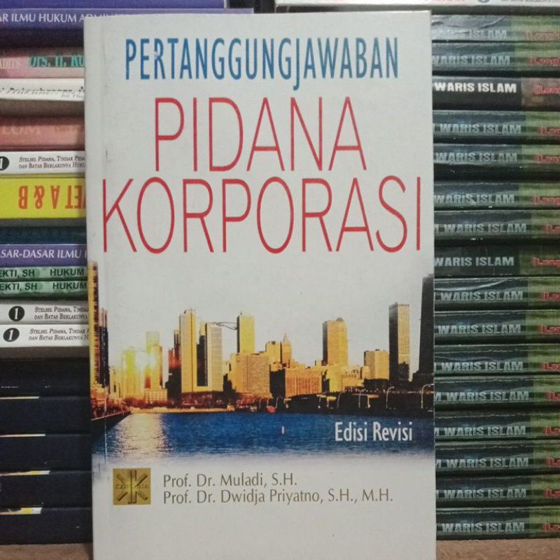 pertanggungjawaban pidana korporasi