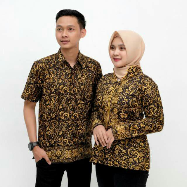 Maura Couple - Sania Ruffle Batik Couple Ori  Ndoro Jowi Dnt Garasi Termurah  Shopee - Couple Reno