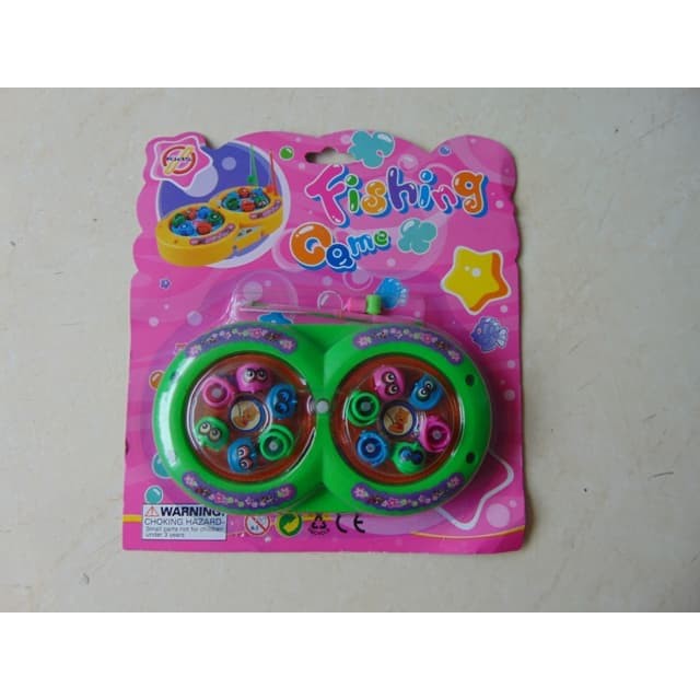 Mainan Pancing Ikan Putar Magnet Isi 12 Pcs Ikan Fishing Game