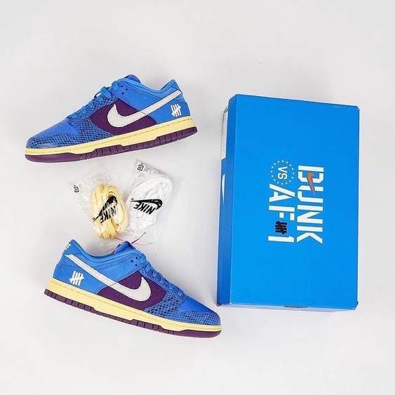 Dunk Low Undefeated 5 On It Blue