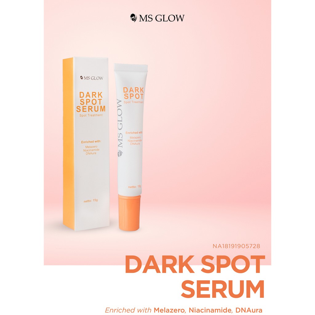 Dark Spot Serum untuk menghilangkan noda atau flek hitam - MS Glow