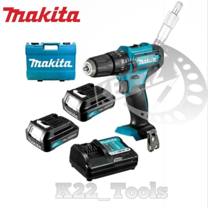 MESIN BOR BATERAI CORDLESS MAKITA HP 333 DWYE