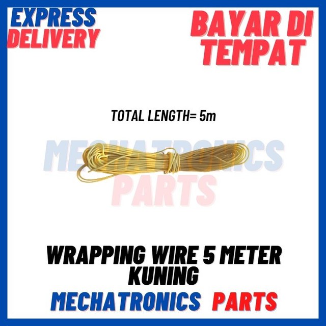 [DEV-9103] WRAPPING WIRE 5 METER KUNING