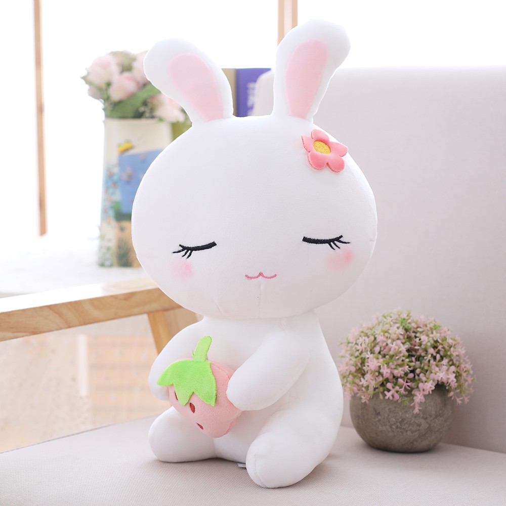 white rabbit plush