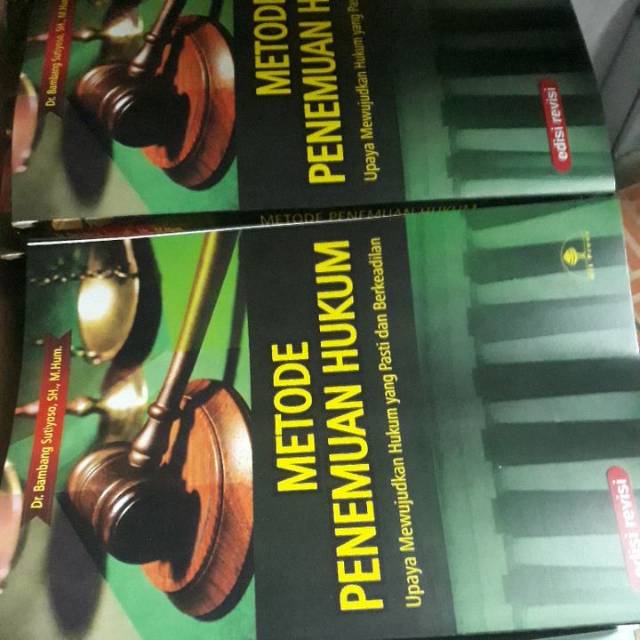 

JUAL BUKU METODE PENEMUAN HUKUM BAMBANG SUTIYOSO EDISI REVISI