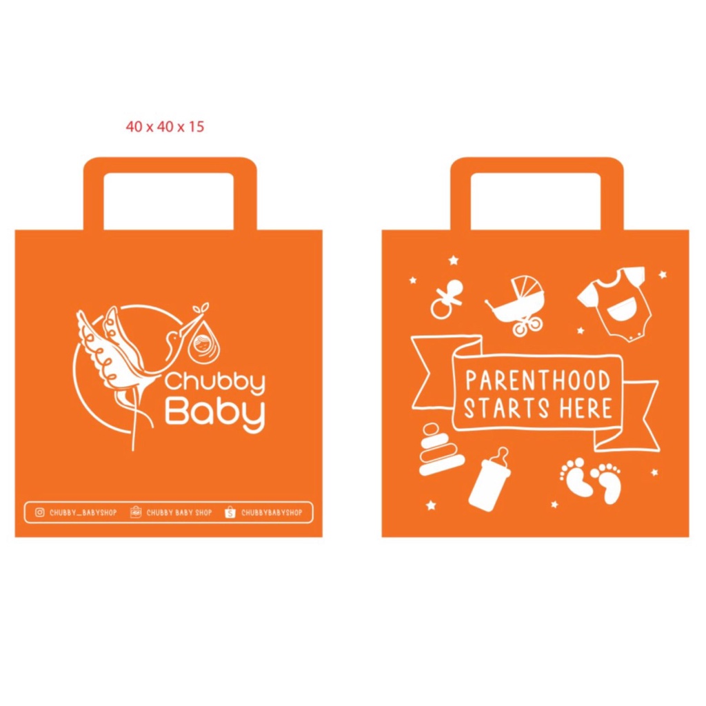 CHUBBY SHOPPING TOTE BAG