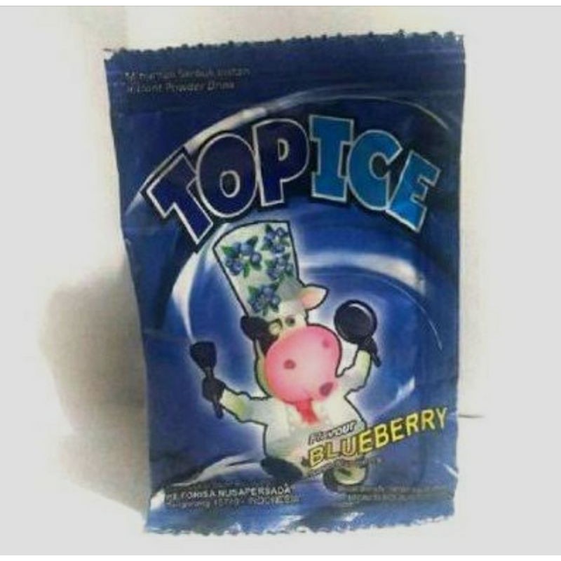 

Top ice rasa blueberry 1 renteng isi 10 sachet