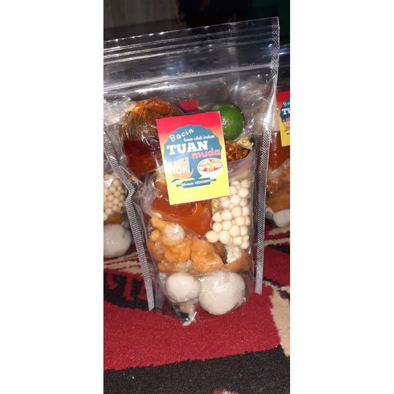 

Baso Cilok Instan TUAN MUDA Ekstra Pedas banget
