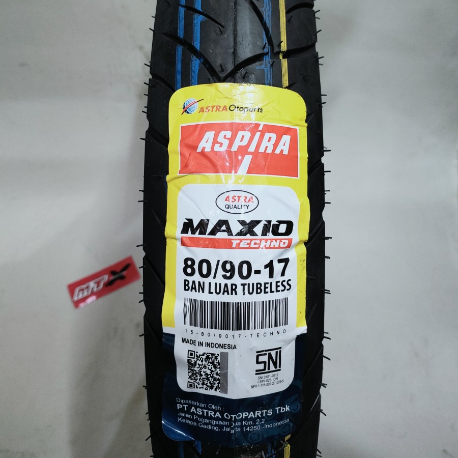 BAN ASPIRA 80/90-17 MAXIO
