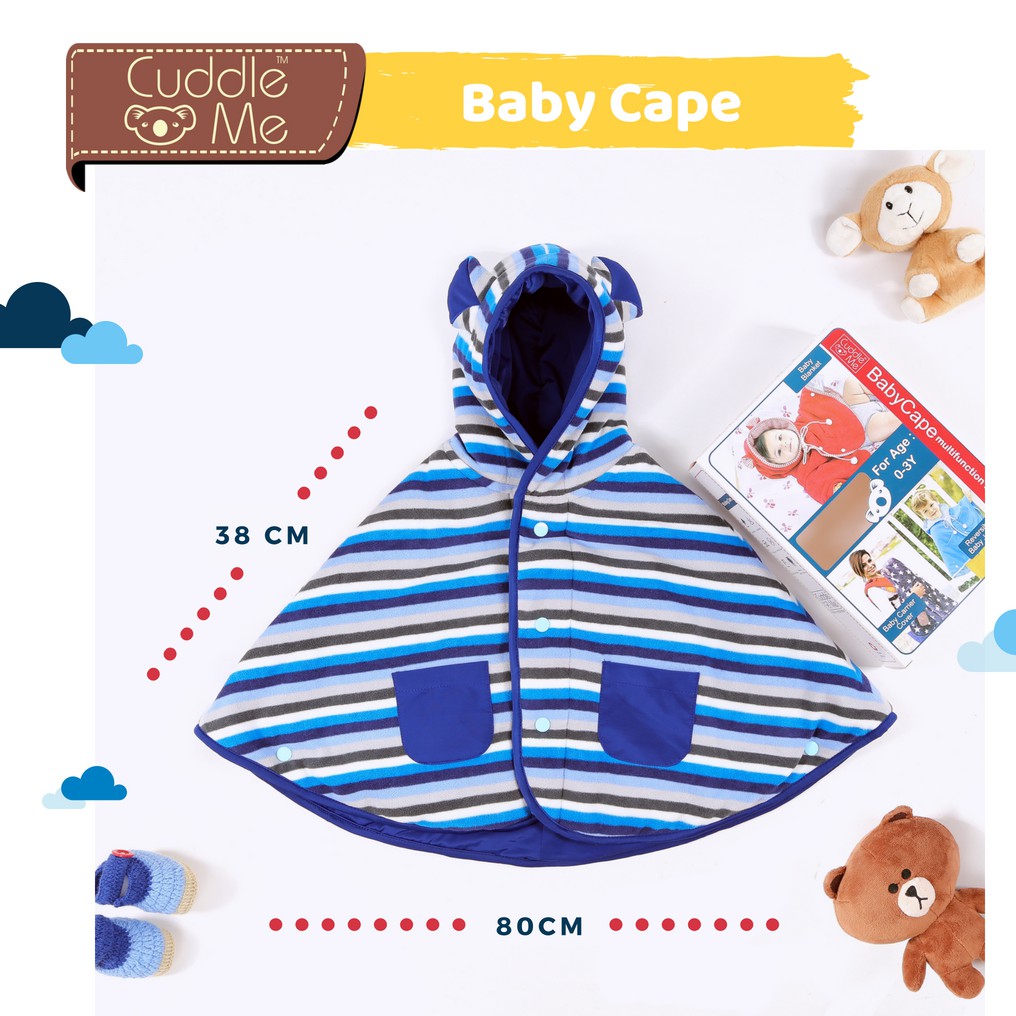 Cuddle Me Baby Cape Cuddleme Jaket Bayi dan Anak Selimut Bayi Jacket Bolak balik