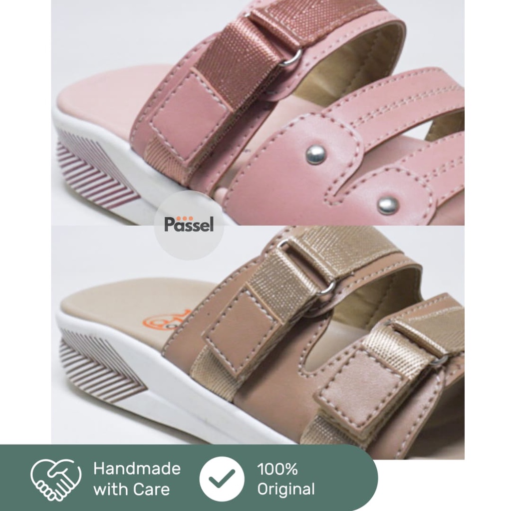 Donatello Sz. 31-35 Sandal Slip On Anak Cewek Sintetis Kombinasi | IE11011 / IE11012