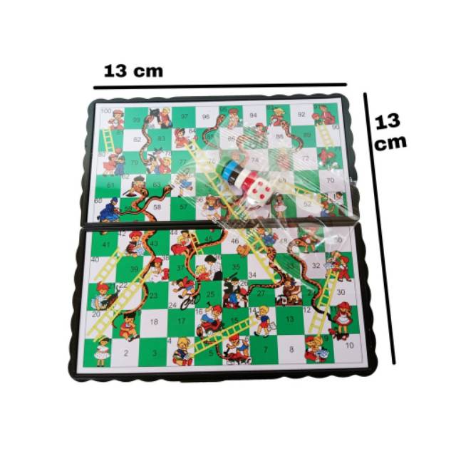 Ular Tangga / Snake Ladder Board Games / Mainan Anak Ular Tangga