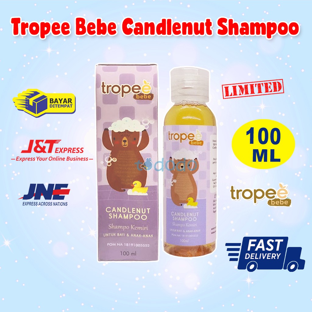 Tropee Bebe Candlenut Shampoo/Sampo Kemiri 100ml