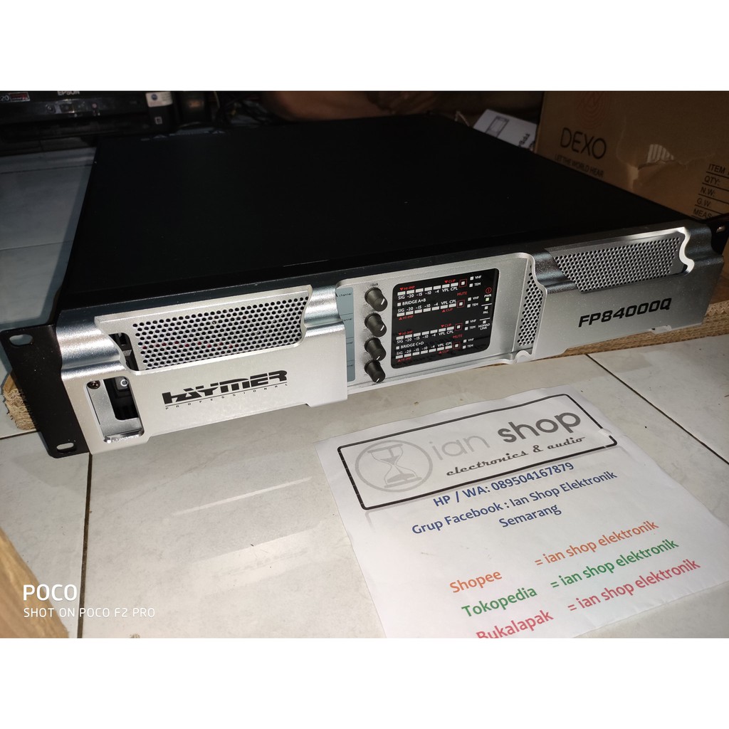Power Haymer FP84000Q 4 Channel 4x1000 Watt