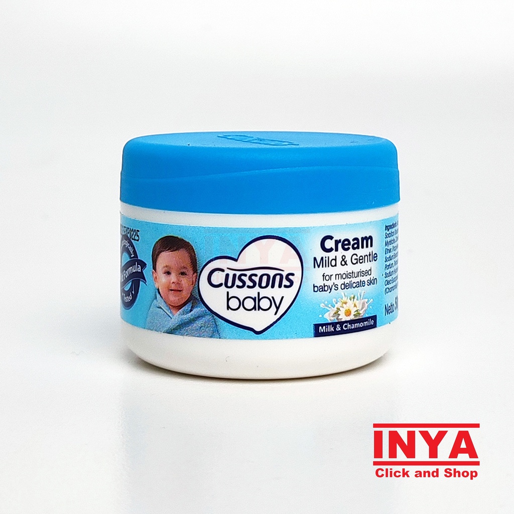 CUSSONS BABY CREAM MILD &amp; GENTLE 50gr